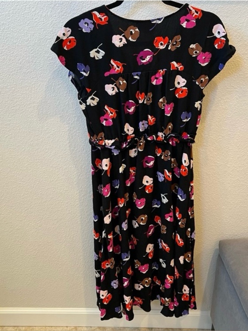 KATE SPADE Floral Midi Dress Size 4